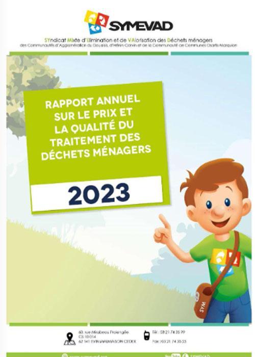 Couverture du rapport annuel 2023